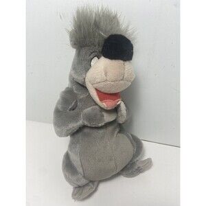 Walt Disney World Baloo Grey Bear Beanbag Plush Stuffed Animal 7 inch  No Hang T